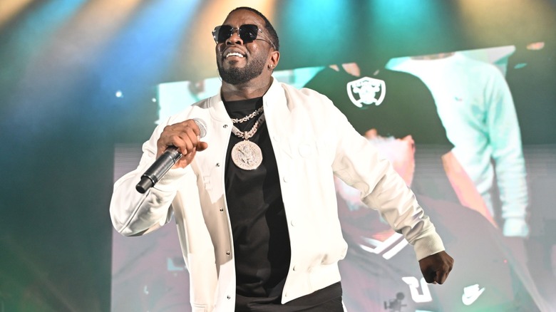 Sean "Diddy" Combs performing onstage