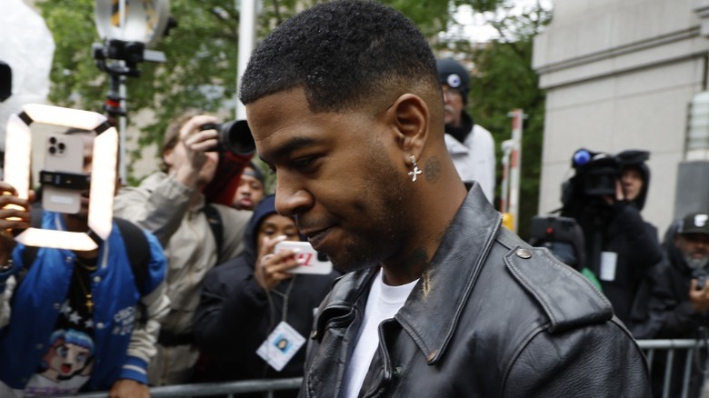 Kid Cudi departs the Manhattan Federal Court after testifying at Diddy's trial (2025)