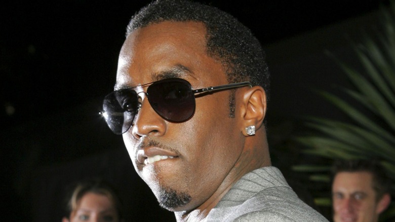 Sean "Diddy" Combs attends Olympus 2006 Fashion Show for the Spring/Summer New York Fashion Week  (2005)
