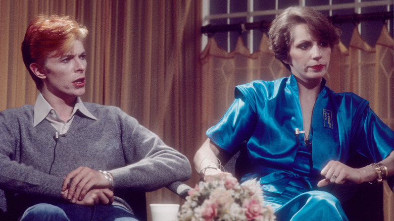 Angela Barnett and David Bowie