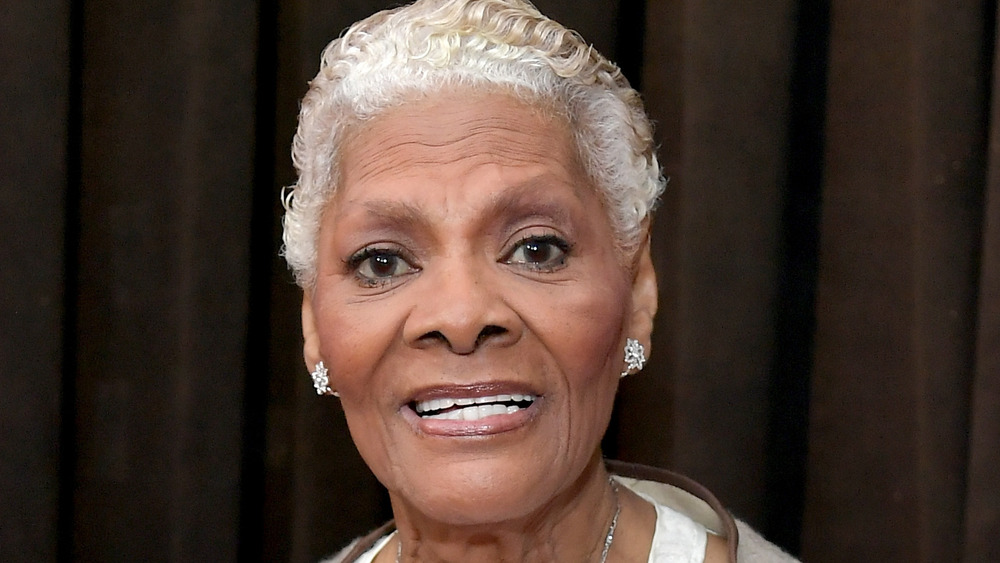 Dionne Warwick on red carpet