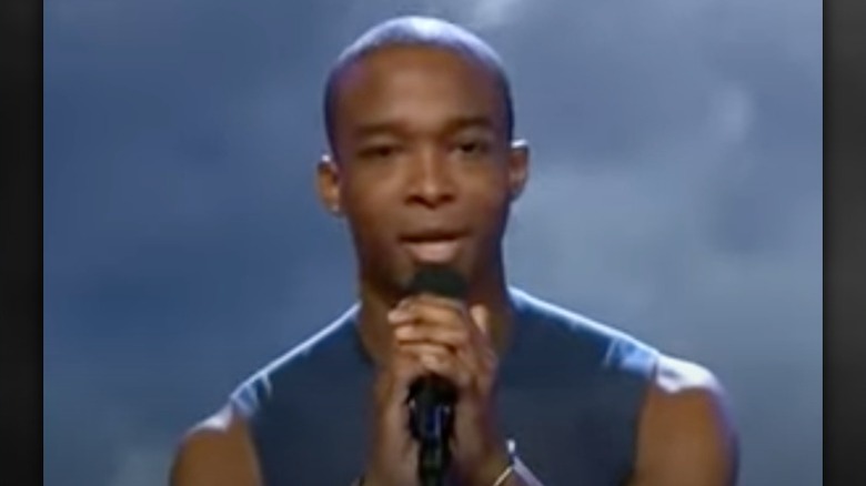 Marque Lynche singing