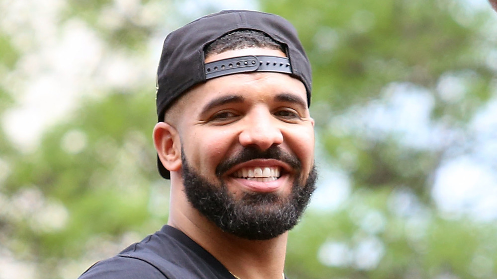 Drake smiling