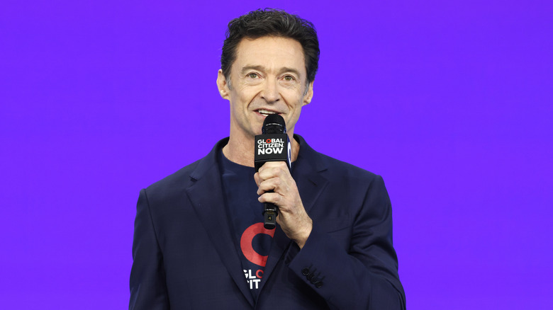 Hugh Jackman speaking recent
