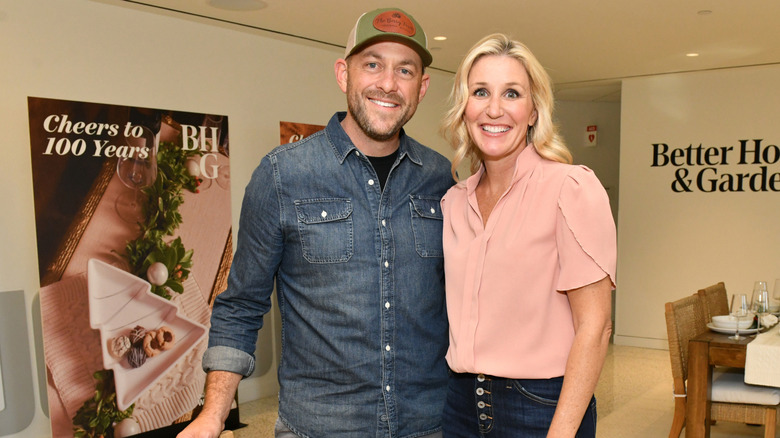 Jenny and Dave Marrs posing