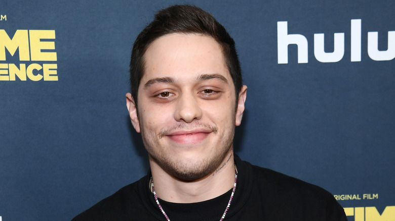 Pete Davidson posing