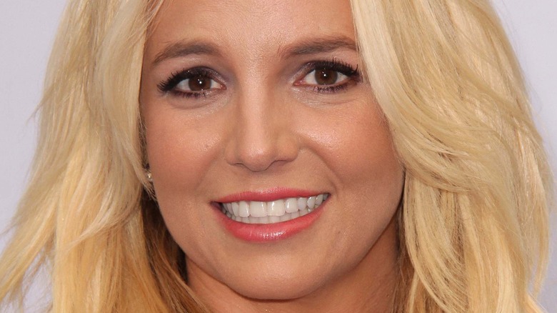 Britney Spears smiling