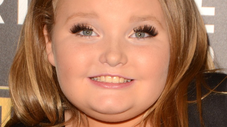 Alana "Honey Boo Boo" Thompson smiling