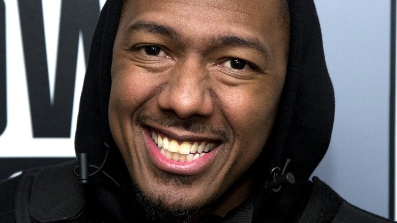 Nick Cannon smiling