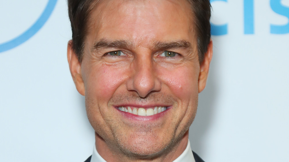 Tom Cruise smiling
