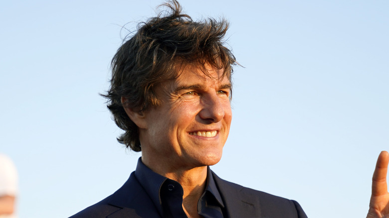 Tom Cruise smiling