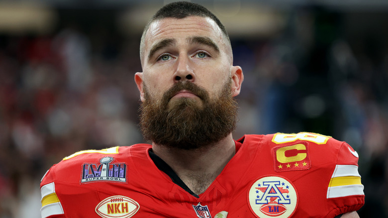 Travis Kelce with beard