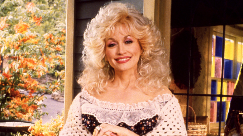 Dolly Parton at Dollywood in the '90s.