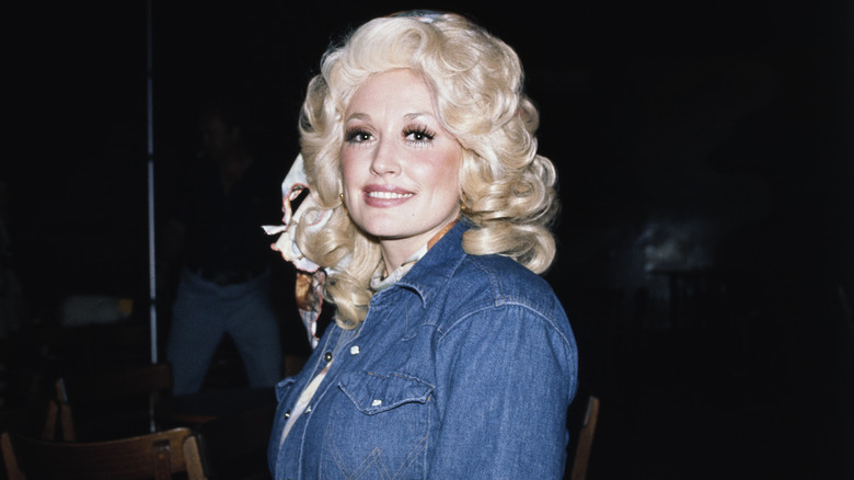 Dolly Parton pictured in 1979.