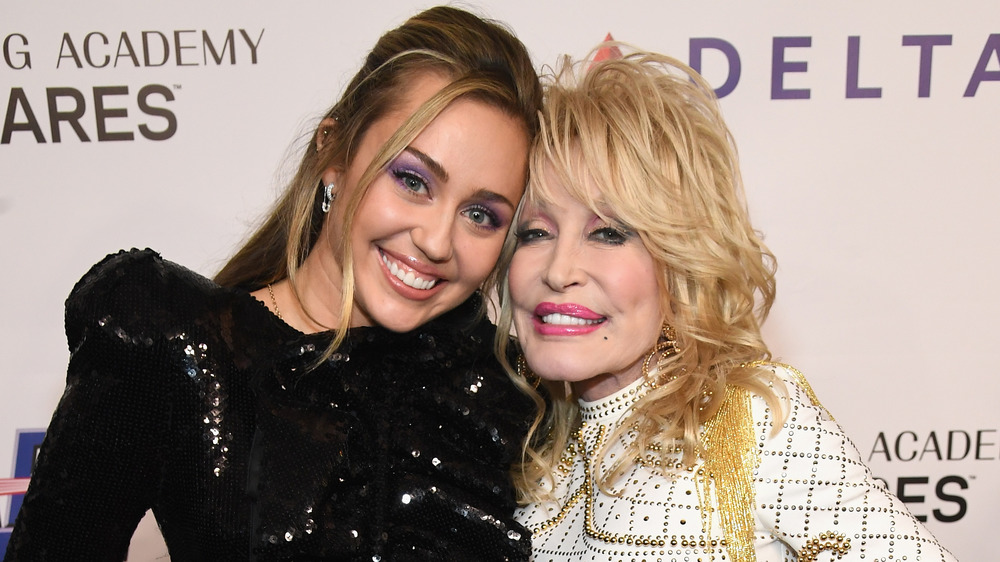 Dolly Parton and Miley Cyrus
