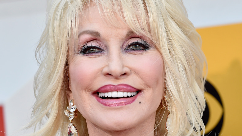 Dolly Parton attending the 51st Academy of Country Music Awards