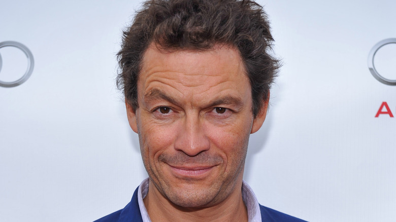 Dominic West smiling