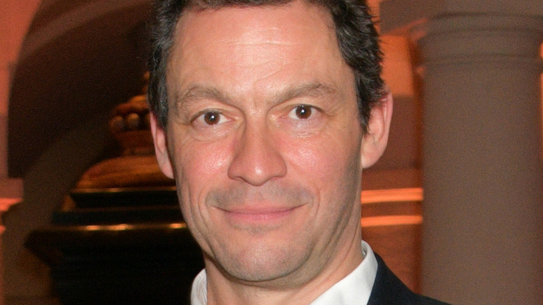 Dominic West on a red carpet 