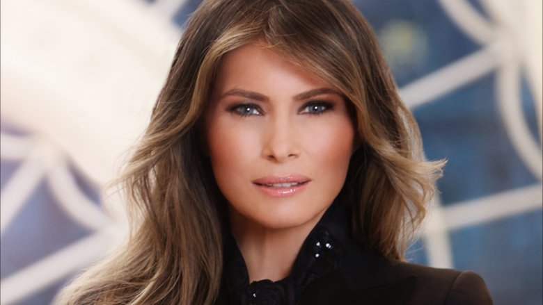 Melania Trump arms crossed
