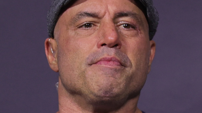 Joe Rogan looking away