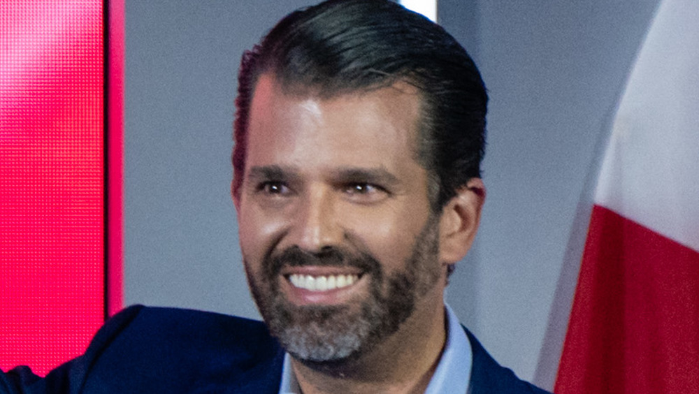 Donald Trump, Jr. smiling at CPAC