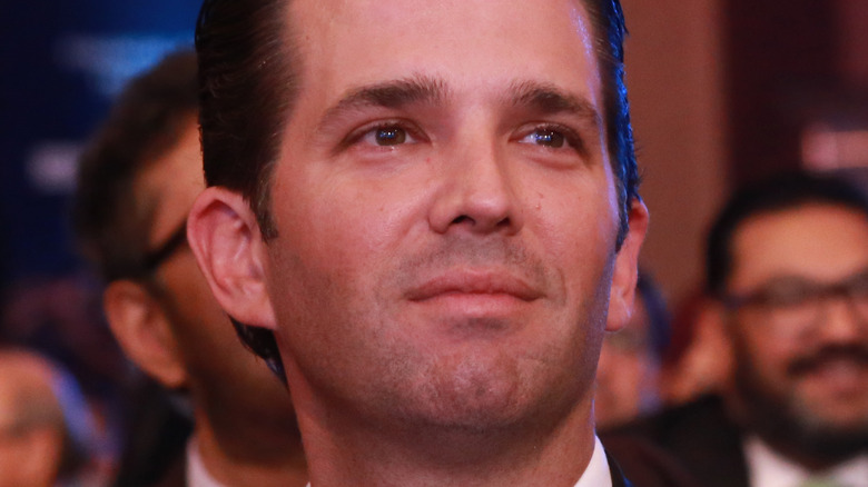 Donald Trump Jr. smirking 