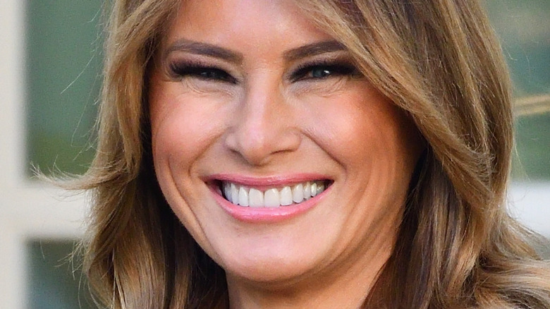 Melania Trump smiling