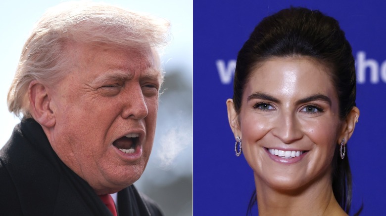 Donald Trump and Kaitlan Collins