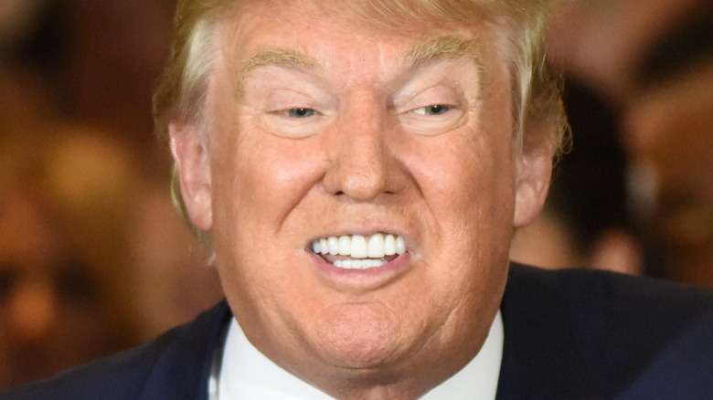 Donald Trump speaking
