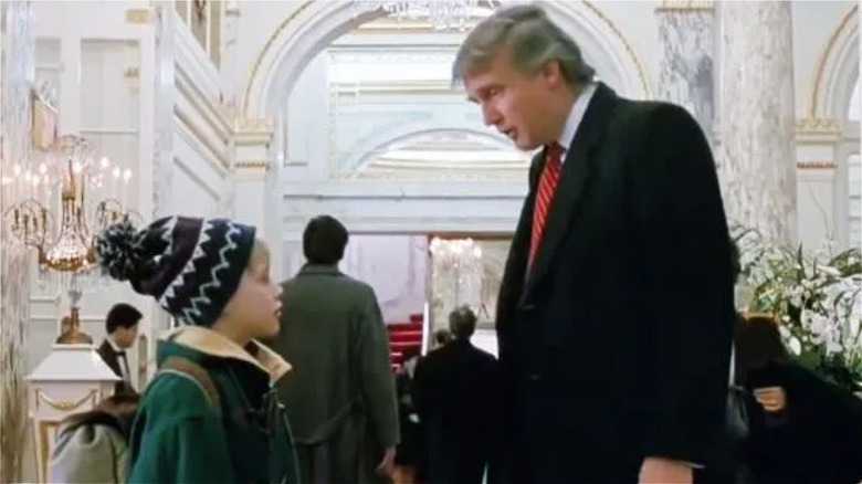 Macaulay Culkin talking Donald Trump 