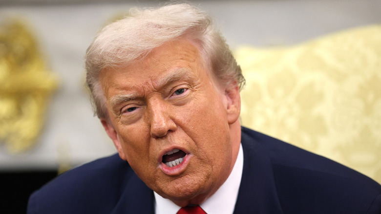 Donald Trump speaking