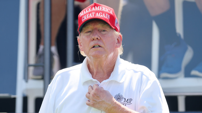 Donald Trump golf shirt 