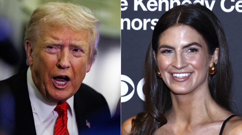 Donald Trump and Kaitlan Collins
