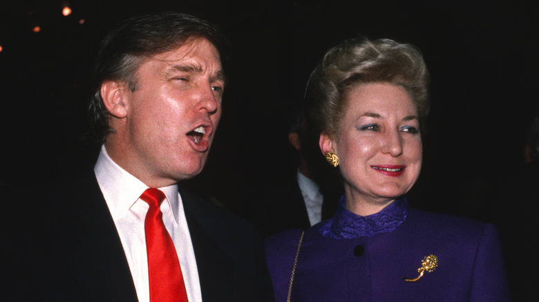 Donald Trump with Maryanne Trump