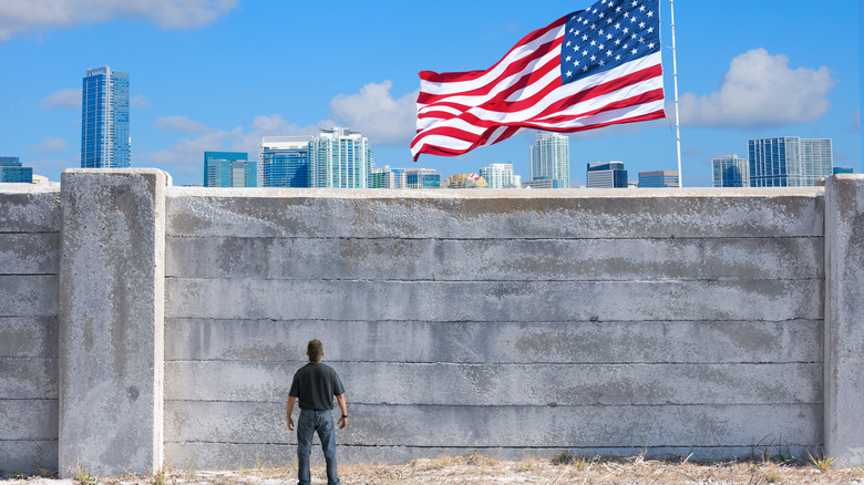 USA Mexico border wall