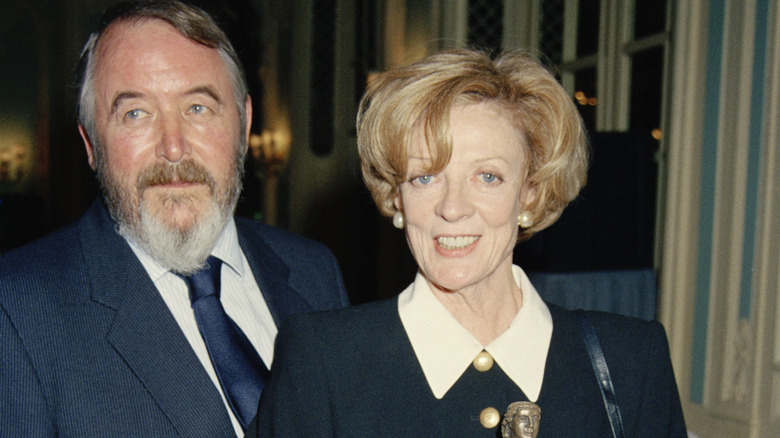 Beverley Cross beard Maggie Smith short blond hair