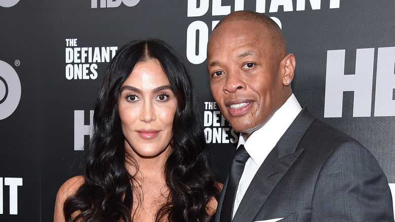 Nicole Young and Dr. Dre HBO event