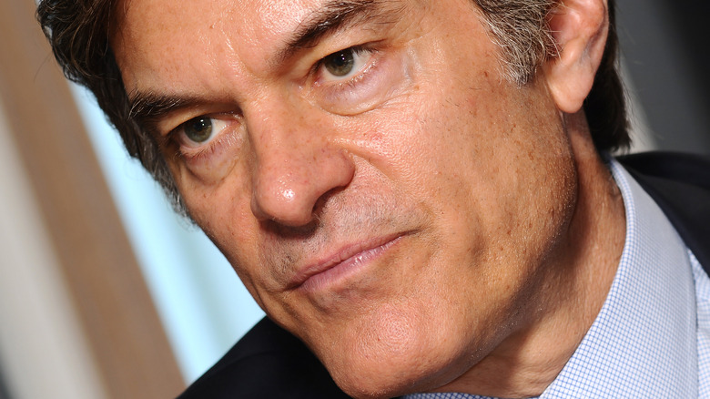 Dr. Oz frowning