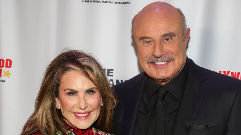 Robin McGaw and Dr. Phil posing