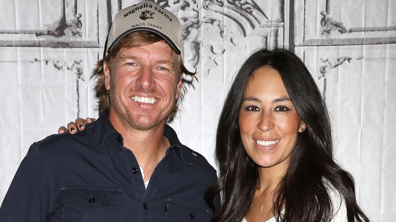Chip and Joanna Gaines smiling