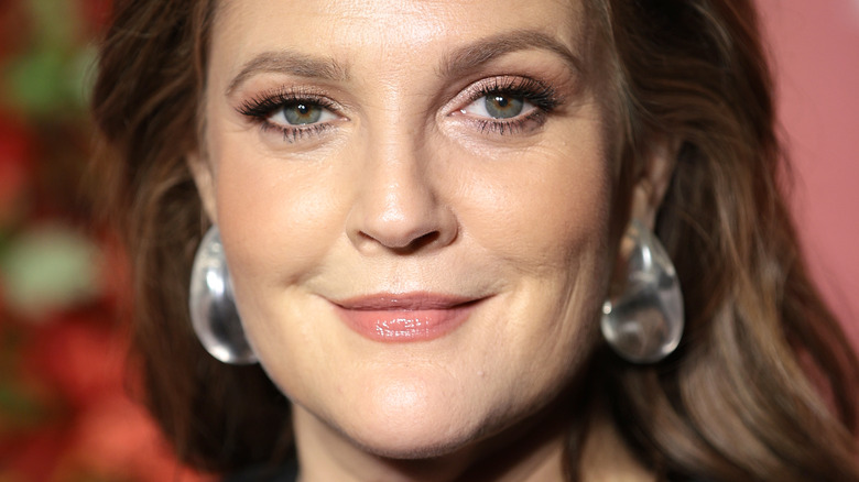 Drew Barrymore smiling