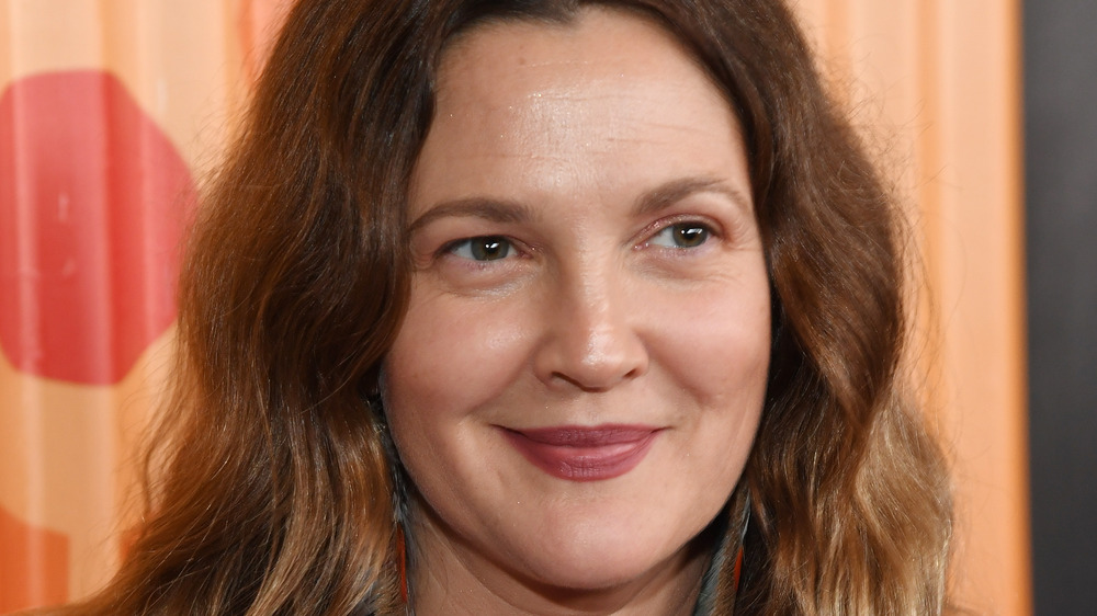 Drew Barrymore smiling