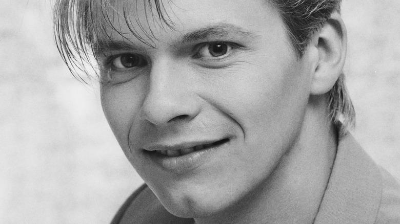 Young Andy Taylor smiling