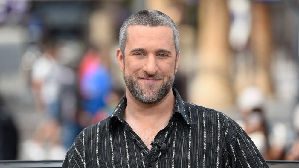 Dustin Diamond, posing