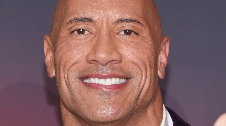 Dwayne Johnson smile 