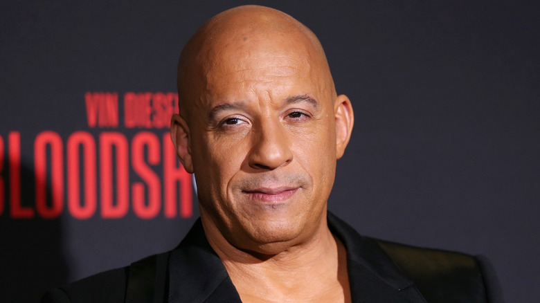 Vin Diesel on red carpet