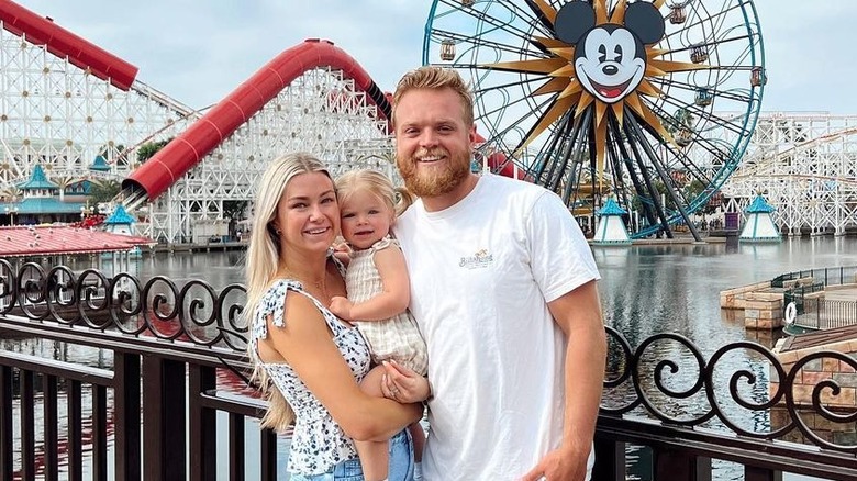 Lindsey Arnold and family at Disney
