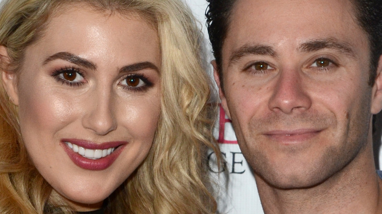 Emma Slater and Sasha Farber smile side by side