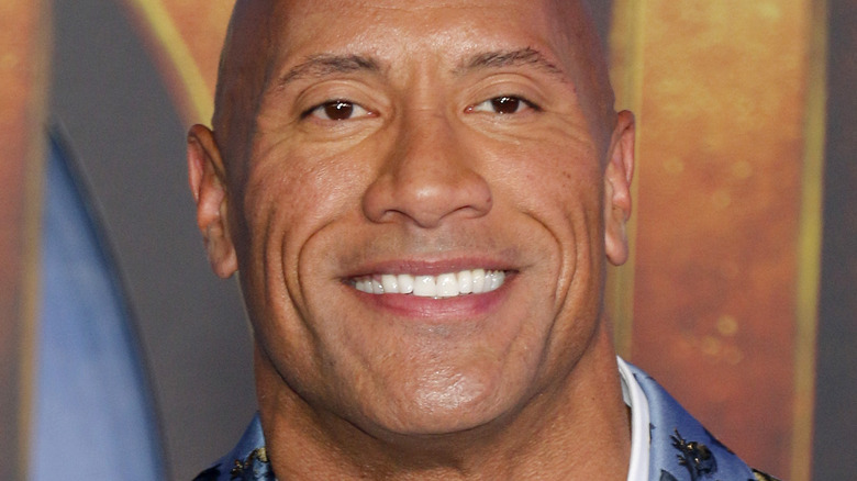 Dwayne Johnson smile 