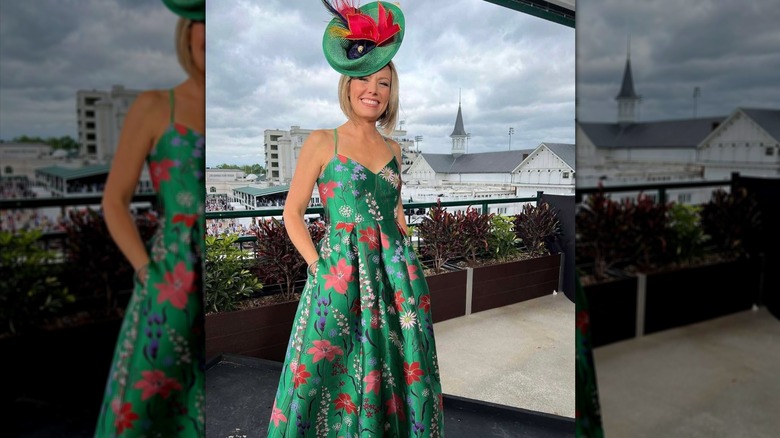 Dylan Dreyer at the 2022 Kentucky Derby.